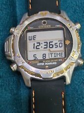 D208-089839 Vintage Citizen Hyper Aqualand Relógio de Mergulho 200m S-9 Nova Pulseira comprar usado  Enviando para Brazil