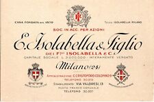 Pubblicitaria isolabella milan usato  Rosignano Marittimo