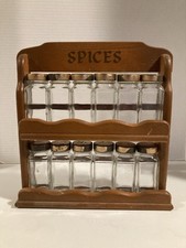 Vintage wooden spice for sale  Topeka