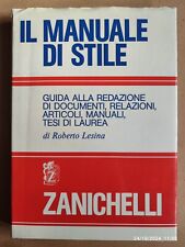 Roberto lesina manuale usato  Quartu Sant Elena