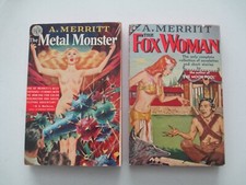 2 Vintage Avon The Metal Monster + The Fox Woman Great GGA Cover Art!! comprar usado  Enviando para Brazil