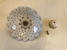 Lampadario ceramica stile usato  Crema