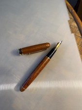 Penna stilografica legno usato  Collecchio