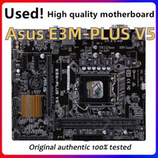 Placa-mãe Asus E3M-PLUS V5 desktop soquete LGA 1151 DDR4 C232 SATA3 USB3.0, usado comprar usado  Enviando para Brazil