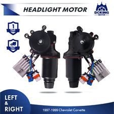 2X Motores de Farol Para Chevrolet Corvette 1997-1999 Esquerda e Direita L&R comprar usado  Enviando para Brazil