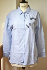 Chemise tissaia rayé d'occasion  Saint-Lô