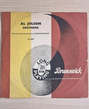 Jolson souvenir vinyl for sale  LEIGH-ON-SEA