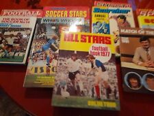 Football hardback annuals for sale  HATFIELD