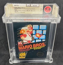 Używany, Super Mario Bros USA Hangtab 1985 Console Nintendo NES Wata 7.5 Cib Launch Title na sprzedaż  Wysyłka do Poland