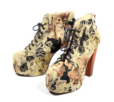 Używany, JEFFREY CAMPBELL HANDMADE Havana Last Platform Buty | rozmiar 41 | Unikalny design na sprzedaż  PL