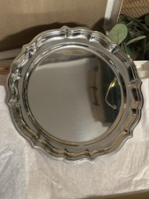 Vintage NIB Tramontina Stainless Steel Serving Flat Serving Dish 11” Diameter comprar usado Vintage NIB Tramontina Stainless Steel Serving Flat Serving Dish 11” Diameter comprar usado  Enviando para Brazil