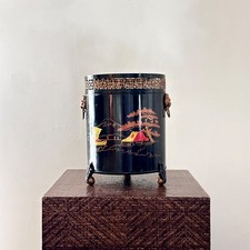 Charming Vintage Tole Chinoiserie Cachpot/Plantador comprar usado  Enviando para Brazil