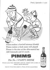 1961 advert pimms for sale  SIDCUP