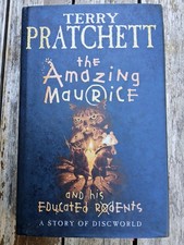 🌻 Signed  - Terry Pratchett The Amazing Maurice and His Educated Rodents segunda mano  Embacar hacia Mexico
