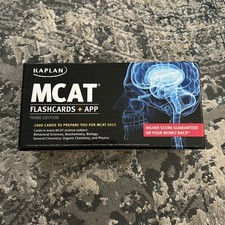 Kaplan mcat flashcards for sale  River Grove
