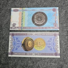 100 peças um papel de nota BTC comprar usado  Enviando para Brazil