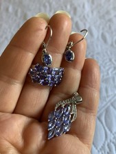 Silber 925 tansanit gebraucht kaufen  Schönberg