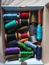 Schuhkarton nähgarn nähseide gebraucht kaufen  Spenge