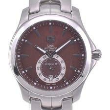com papel TAG HEUER Link Calibre 6 WJF211C Pequeno segundo automático masculino C#141935 comprar usado  Enviando para Brazil