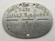 Erkennungsmarke nachr ers gebraucht kaufen  Leipzig