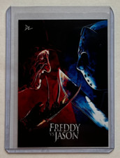 Cartão comercial Freddy Vs. Jason edição limitada assinado por artista “ícones de terror” 9/10 comprar usado  Enviando para Brazil