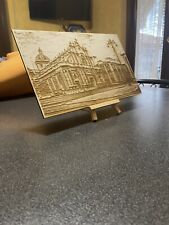 Quadretto legno città usato  Mazzarrone