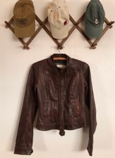abercrombie jacket small leather for sale  Colville