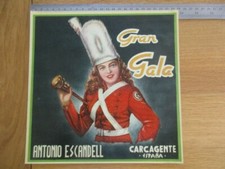 Original etiquette caisse d'occasion  Einville-au-Jard