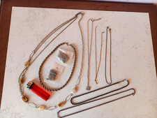 Lot chaines colliers d'occasion  Porcelette