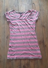 Shirt rayé rose d'occasion  Bas-en-Basset
