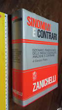 Libro sinonimi contrari. usato  Fonte Nuova
