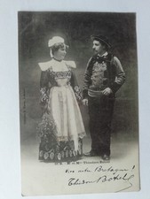 Cpa bretagne costume d'occasion  Liffol-le-Grand