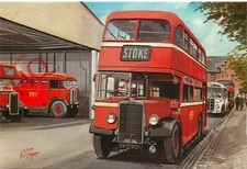 Postcard vintage bus for sale  NEWCASTLE UPON TYNE