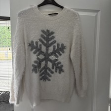 Women christmas snowflake for sale  PLYMOUTH