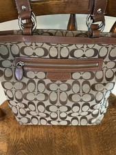 Coach brown signature for sale  Berryville