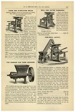 1895 PAPER AD Hoosier's Choice Triturador de Milho Cob Moinho de Refeição Bogardus Excêntrico  comprar usado  Enviando para Brazil