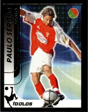 2004 Panini Portugal Futebol Idolos adesivo folha de ouro Paulo Sergio Braga #402 comprar usado  Enviando para Brazil
