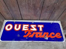 Plaque émaillée ouest d'occasion  Vitry-le-François
