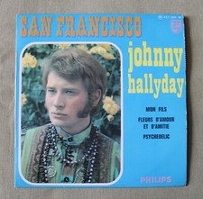 45t johnny hallyday d'occasion  Épinay-sur-Seine