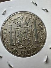 Espagne reales 1862 d'occasion  Mennecy