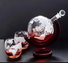 Whiskey decanter globe for sale  Hialeah