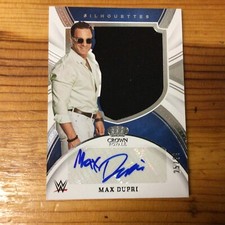 2022 Panini Chronicles WWE Crown Royale Silhouettes Max Dupri (LA KNIGHT) 25/99. comprar usado  Enviando para Brazil