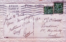 Genealogy postcard axtell for sale  WATERLOOVILLE