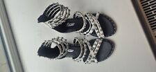 White gladiator sandles for sale  INVERURIE