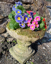 Vintage garden urn for sale  WREXHAM