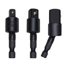 Usado, Adaptador de soquete de haste sextavada de 1/4 de polegada, 3/8 polegadas, 1/2 polegadas para manutenção doméstica comprar usado  Enviando para Brazil