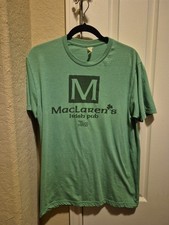 Camiseta verde pub irlandesa How I Met Your Mother MacLaren's tamanho M 2014 comprar usado  Enviando para Brazil