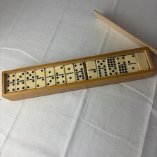 Vintage dominoes wooden for sale  Forney