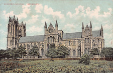 Postcard yorkshire beverley usato  Spedire a Italy