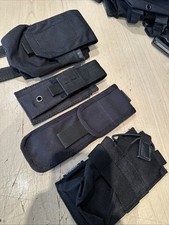 Police black molle for sale  MANSFIELD